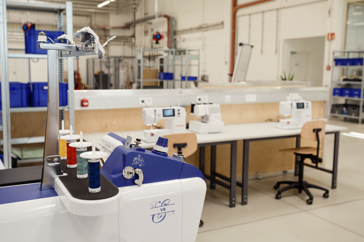 Textile Lab, Stickmaschine