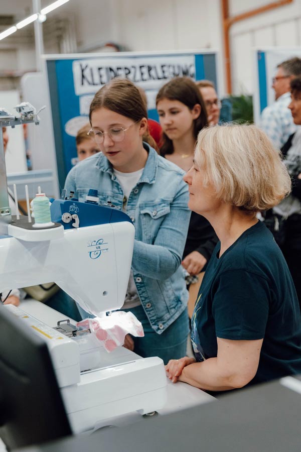Textile Lab bei der Langen Nacht der Forschung